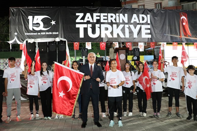 15 TEMMUZ DEMOKRASİ VE MİLLİ BİRLİK GÜNÜ ETKİNLİKLERİ İLİMİZDE ÇOŞKUYLA YAPILDI